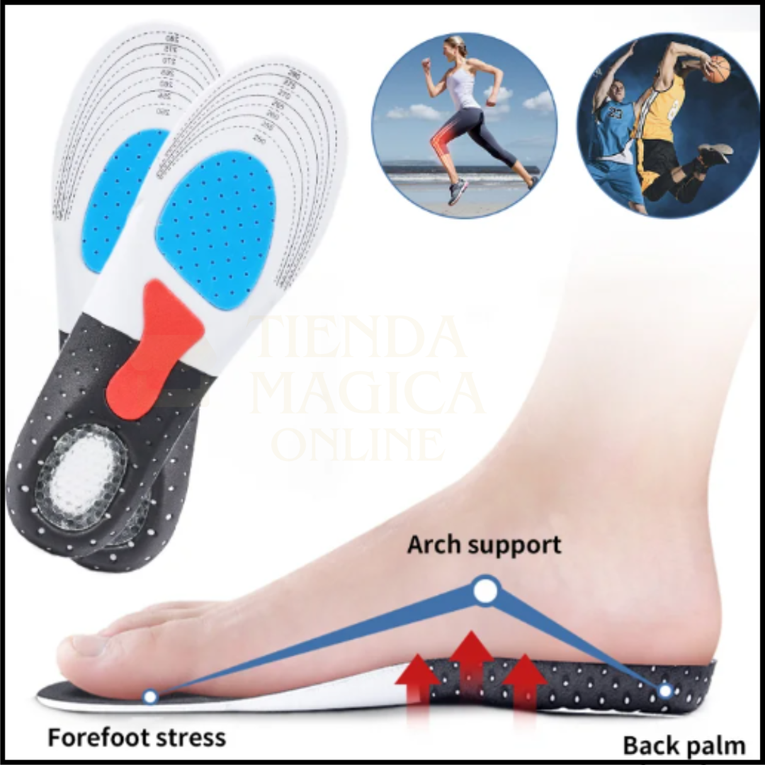 🦶Plantillas ProFit Impact™ PLANTILLA PIE 4D TALLA AJUSTABLE