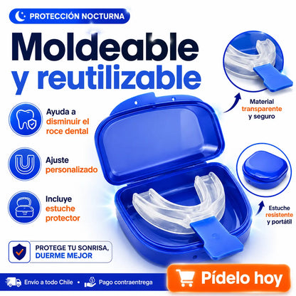 Protege tus dientes durante la noche y disfruta un descanso más tranquilo