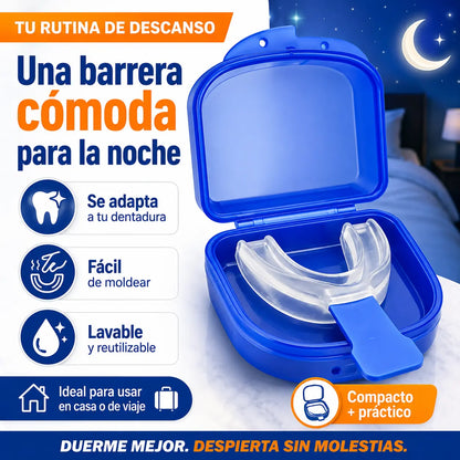Protege tus dientes durante la noche y disfruta un descanso más tranquilo