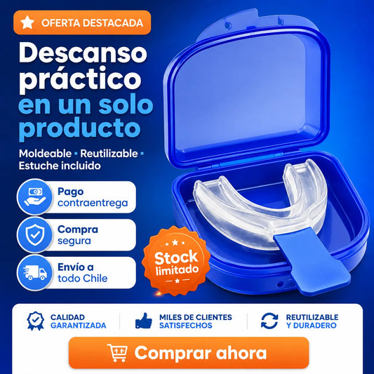 Protege tus dientes durante la noche y disfruta un descanso más tranquilo