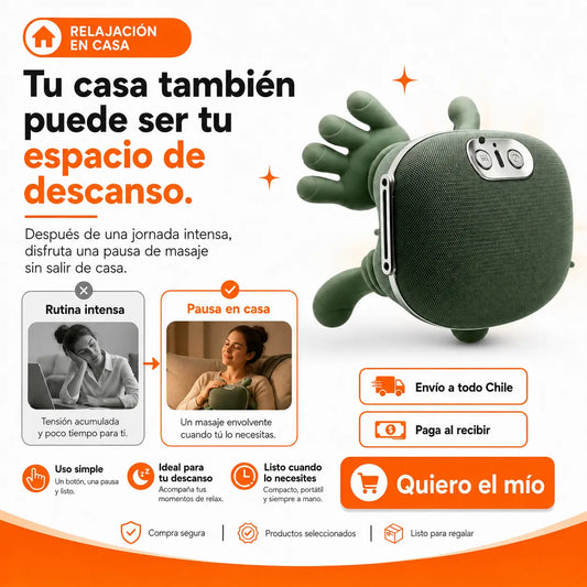 Masajeador cervical manitos magicas.La pausa que tu rutina estaba necesitando.