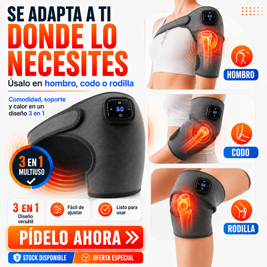 💥 THERMORELIEF PRO™ 3 EN 1 / SI TE PASA ESTO A DIARIO ABRAZA EL CALOR Y MASAJE INTELIGENTE.