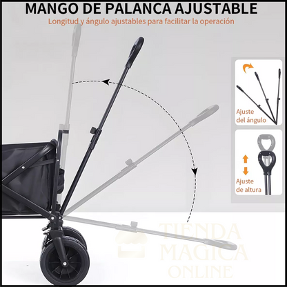 FlexiCart™/Carro Plegable Aire Libre 70 KG.