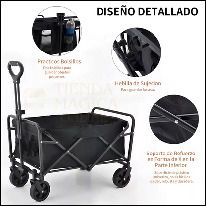 FlexiCart™/Carro Plegable Aire Libre 70 KG.
