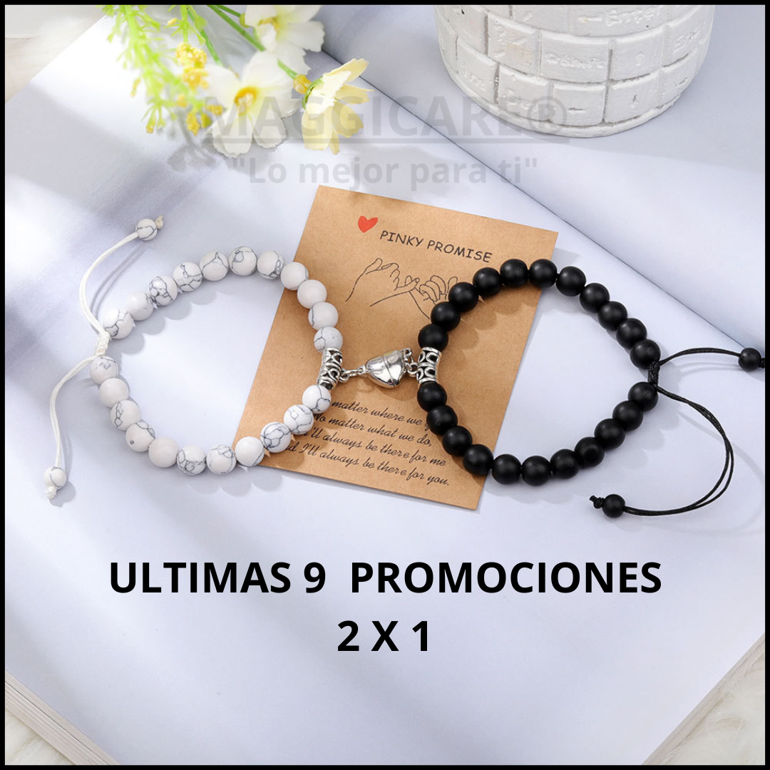 ✅ PACK Pulsera magnetica para parejas